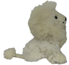 Load image into Gallery viewer, 100% Alpaca Fur Stuffed Lion X-Small
