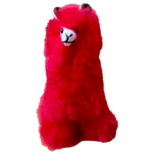 Load image into Gallery viewer, 100% Alpaca Fur Stuffed Toy