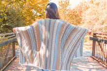 Load image into Gallery viewer, Sedona Striped Ruana