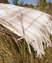 Load image into Gallery viewer, Plaid Alpaca Blanket