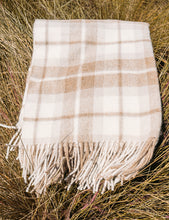 Load image into Gallery viewer, Plaid Alpaca Blanket