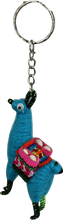 Load image into Gallery viewer, Woven Alpaca Keychains