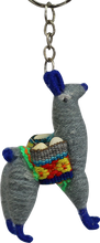 Load image into Gallery viewer, Woven Alpaca Keychains