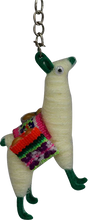 Load image into Gallery viewer, Woven Alpaca Keychains