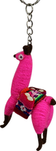 Load image into Gallery viewer, Woven Alpaca Keychains