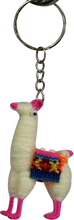Load image into Gallery viewer, Woven Alpaca Keychains