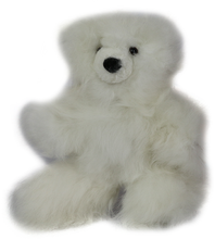 Load image into Gallery viewer, 100% Alpaca Fur Small Teddy Bear