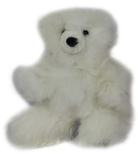 100% Alpaca Fur Small Teddy Bear