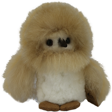 Load image into Gallery viewer, 100% Alpaca Fur Owl Stuffed Toy