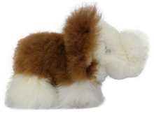 Load image into Gallery viewer, 100% Alpaca Fur Stuffed Elephant