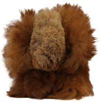 Load image into Gallery viewer, 100% Alpaca Fur Stuffed Elephant
