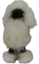 Load image into Gallery viewer, 100% Alpaca Fur Stuffed Poodle Medium