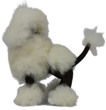 Load image into Gallery viewer, 100% Alpaca Fur Stuffed Poodle Medium