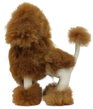 Load image into Gallery viewer, 100% Alpaca Fur Stuffed Poodle Medium