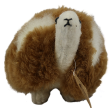 Load image into Gallery viewer, Alpaca Fur Stuffed Turtle