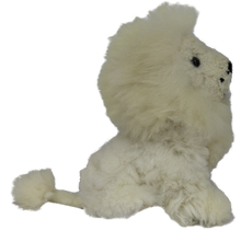 Load image into Gallery viewer, 100% Alpaca Fur Stuffed Lion Small
