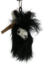 Load image into Gallery viewer, It Silky Llama Fur Keychain
