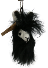 Load image into Gallery viewer, It Silky Llama Fur Keychain
