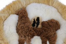 Load image into Gallery viewer, Stylish Llama Rug 18" Diameter
