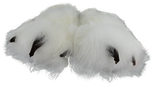 Load image into Gallery viewer, Bear Paw Alpaca Fur Slippers