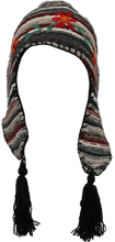 Load image into Gallery viewer, Embroidered Chullo Alpaca Hat
