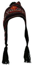 Load image into Gallery viewer, Embroidered Chullo Alpaca Hat