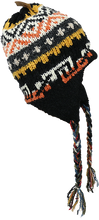 Load image into Gallery viewer, Knit Alpaca Fiber Chullo Beanie