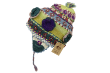Load image into Gallery viewer, Floral Crochet Beanie