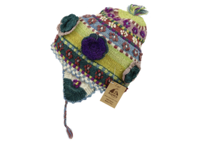 Floral Crochet Beanie