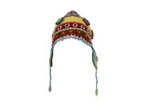 Load image into Gallery viewer, Floral Crochet Beanie