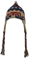 Load image into Gallery viewer, Knit Alpaca Fiber Chullo Beanie