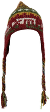 Load image into Gallery viewer, Knit Alpaca Fiber Chullo Beanie