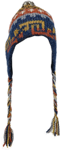Load image into Gallery viewer, Knit Alpaca Fiber Chullo Beanie