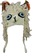 Load image into Gallery viewer, Crochet Llama Hat