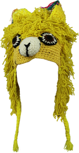Crochet Llama Hat