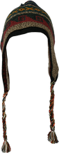 Load image into Gallery viewer, Patterned Chullo Alpaca Hat