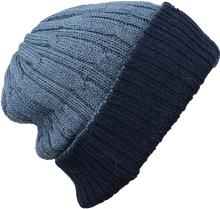 Load image into Gallery viewer, Reversible Alpaca Beanie