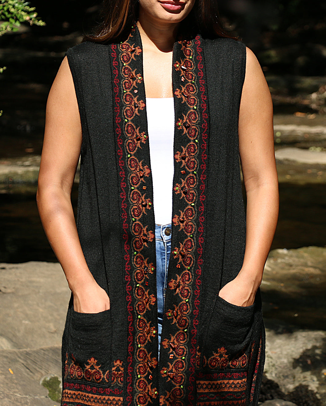 Kimberly Embroidered Vest