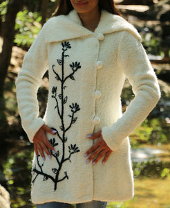 Evelyn Alpaca Overcoat