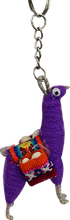 Load image into Gallery viewer, Woven Alpaca Keychains