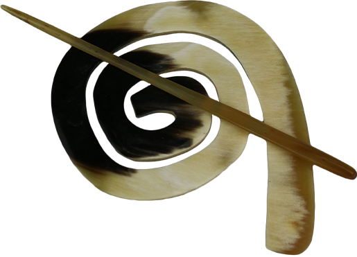 Spiral Longhorn Pin