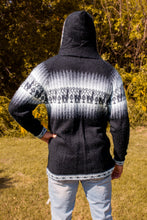 Load image into Gallery viewer, Fullzip Knitted Alpaca Hoodie