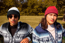 Load image into Gallery viewer, Reversible Alpaca Beanie