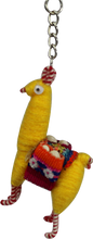 Load image into Gallery viewer, Woven Alpaca Keychains