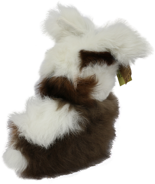 100% Small Alpaca Fur Stuffed Lola Bunny – Lael Alpaca
