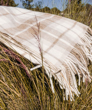 Load image into Gallery viewer, Plaid Alpaca Blanket
