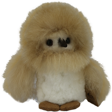 Load image into Gallery viewer, 100% Alpaca Fur Owl Stuffed Toy
