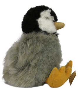100% Alpaca Fur Sitting Penguin