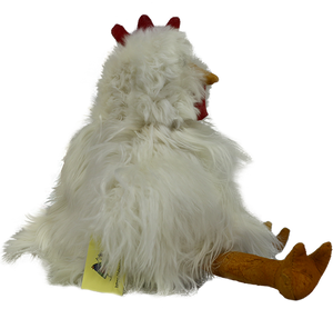 100% Alpaca Fur Stuffed Chicken