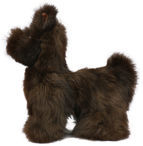100% Alpaca Fur Astro Dog Toy